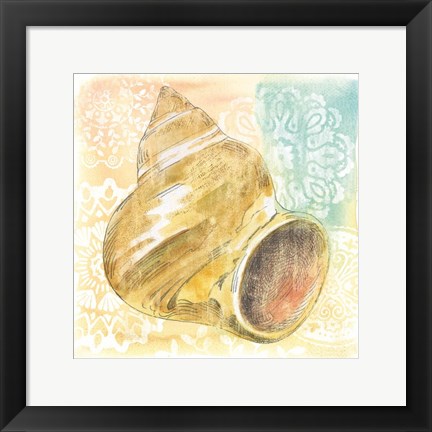 Framed Golden Treasures II Print