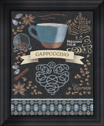 Framed Cappuccino Print