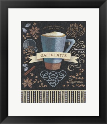 Framed Caffe Latte Print