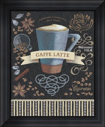 Framed Caffe Latte Print