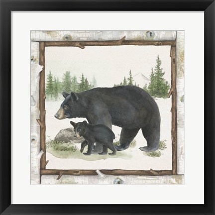 Framed Family Cabin IV Print