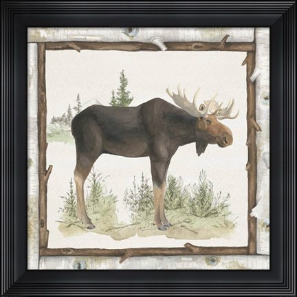 Framed Family Cabin III Print