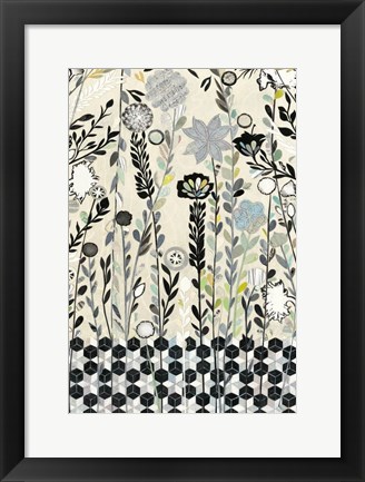 Framed Evening Garden Print