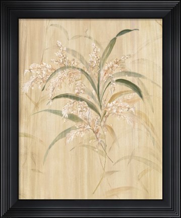 Framed Bamboo Blossoms Print