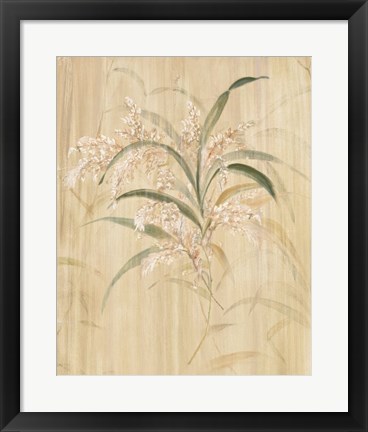 Framed Bamboo Blossoms Print