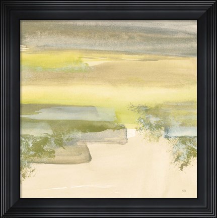 Framed Grey Stone IV Print