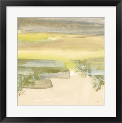 Framed Grey Stone IV Print