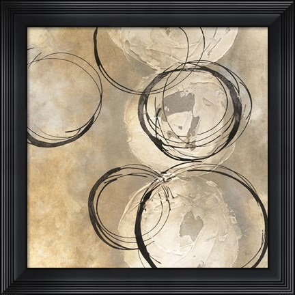 Framed Circle in a Square II Print