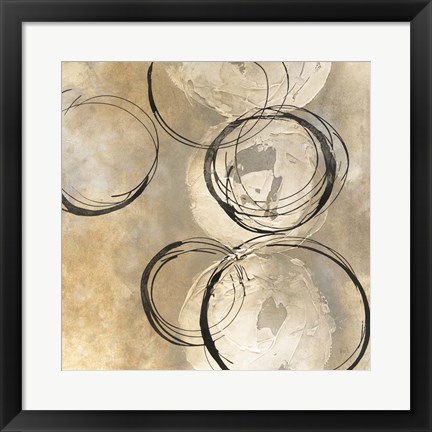 Framed Circle in a Square II Print