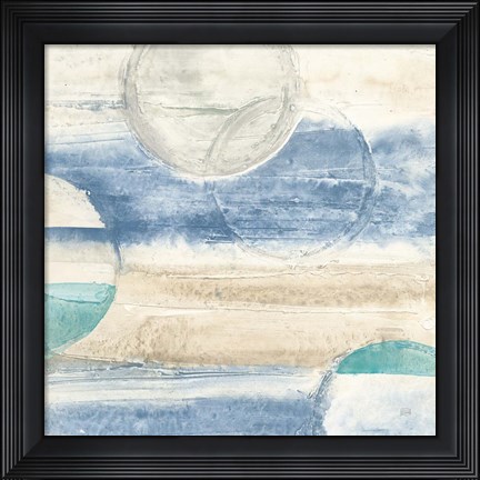 Framed Circles in Time III Print