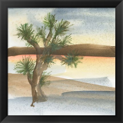 Framed Desert Joshua Tree Print