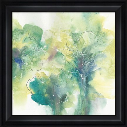 Framed Garden I Print