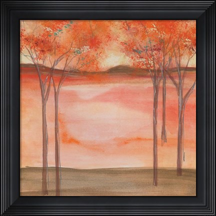 Framed Mountain Meadow II Print