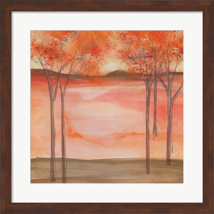 Framed Mountain Meadow II Print