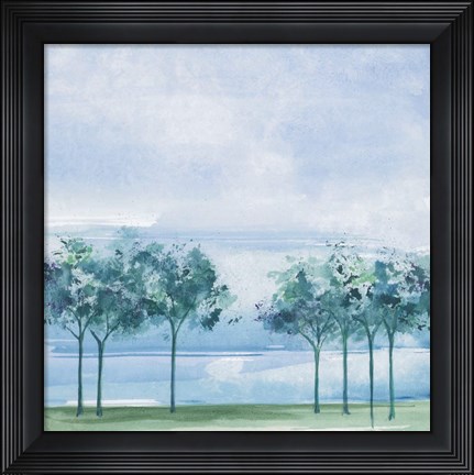 Framed Across the Lake Print