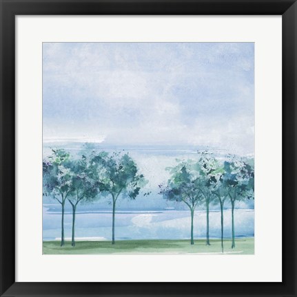 Framed Across the Lake Print