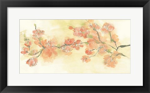 Framed Tinted Blossoms I Print