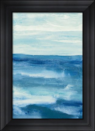 Framed Lost in Blue Print