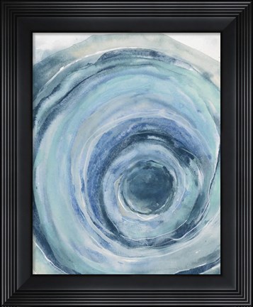 Framed Watercolor Geode IX Print