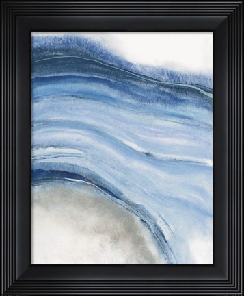 Framed Watercolor Geode IV Print