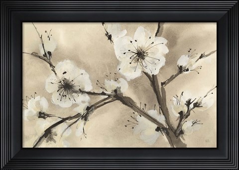 Framed Spring Blossoms III Print