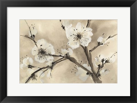 Framed Spring Blossoms III Print