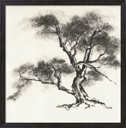 Framed Sumi Tree II Print