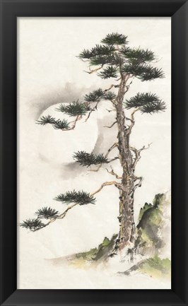 Framed Moon Pine Print