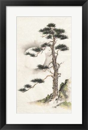 Framed Moon Pine Print