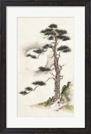 Framed Moon Pine Print