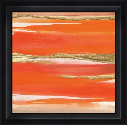 Framed Gilded Mandarin I Print