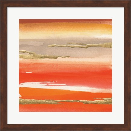 Framed Gilded Mandarin III Print