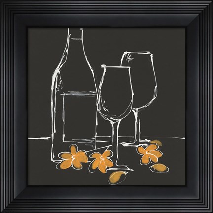 Framed White Anytime Print