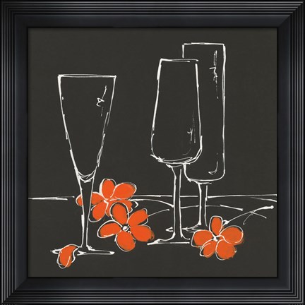 Framed Flutes Print