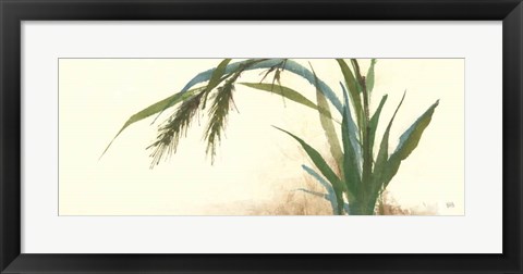 Framed Horizontal Grass II Print