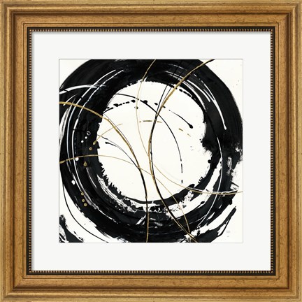 Framed Circular Web Print