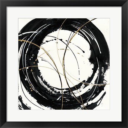 Framed Circular Web Print