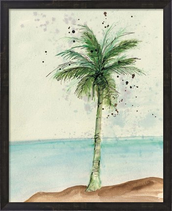 Framed African Oil Palm I Print