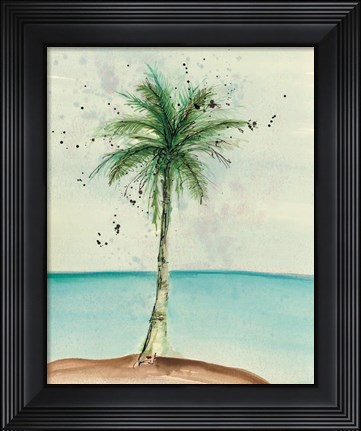 Framed African Oil Palm II Print