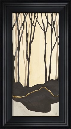 Framed Silhouette IV Print