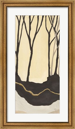 Framed Silhouette II Print