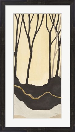 Framed Silhouette II Print
