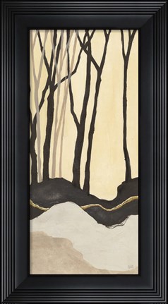 Framed Silhouette I Print