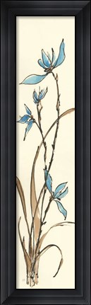 Framed Spring Orchids I Print