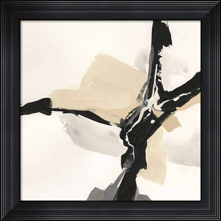 Framed Creamy Tan III Print