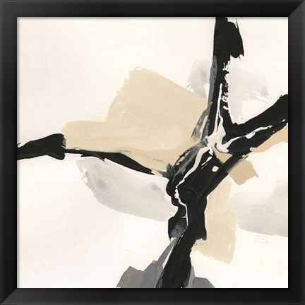 Framed Creamy Tan III Print
