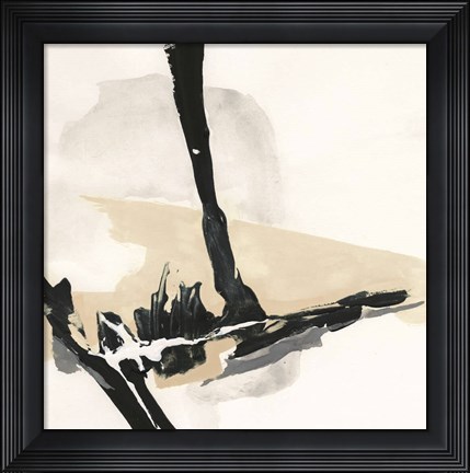Framed Creamy Tan IV Print