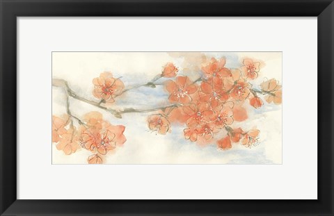 Framed Peach Blossom III Print