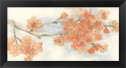 Framed Peach Blossom III Print