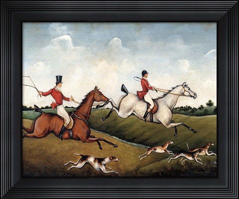 Framed Hunt Crop Print